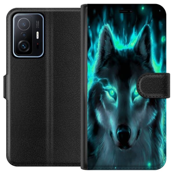 Kompatibel Tegnebogsetui til Xiaomi 11T Ulve