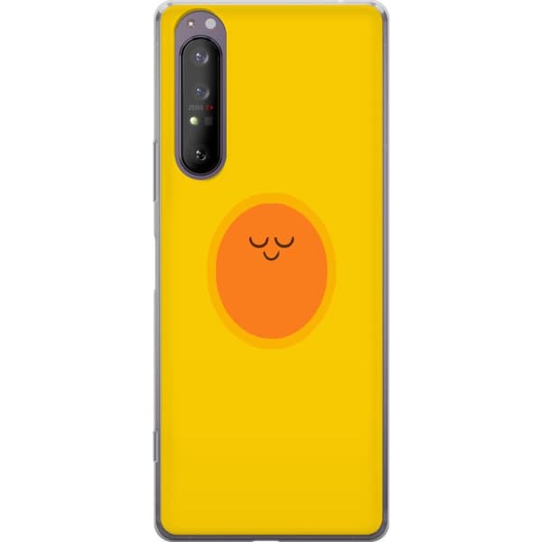 Kompatibelt Mobildeksel til Sony Xperia 1 II Sovande solfigur