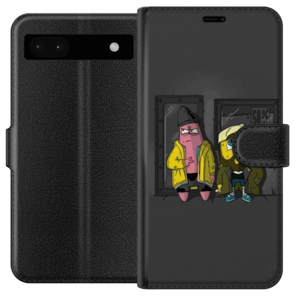 Kompatibelt Plånboksfodral till Google Pixel 6a Spongebob