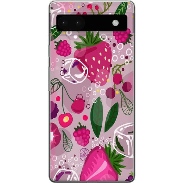 Yhteensopiva Puhelinkuori Google Pixel 6a Hedelmä
