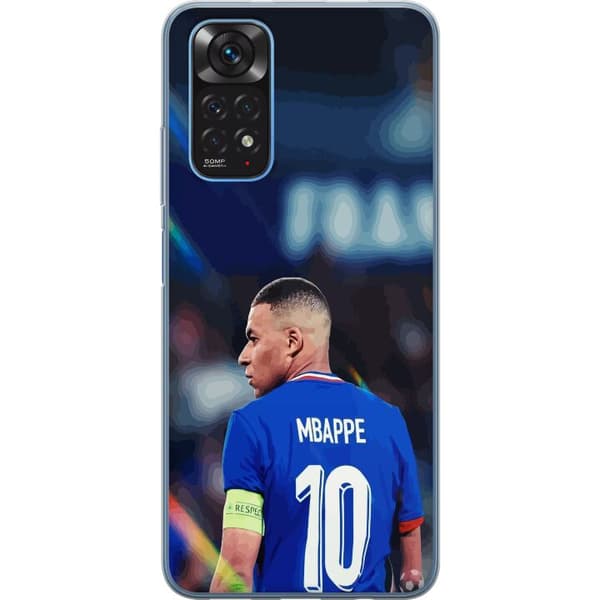 Kompatibelt Mobildeksel til Xiaomi Redmi Note 11 Kylian Mbappé Frankrike