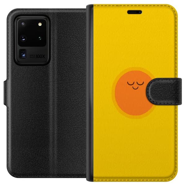 Kompatibelt Lommeboketui til Samsung Galaxy S20 Ultra Sovande solfigur