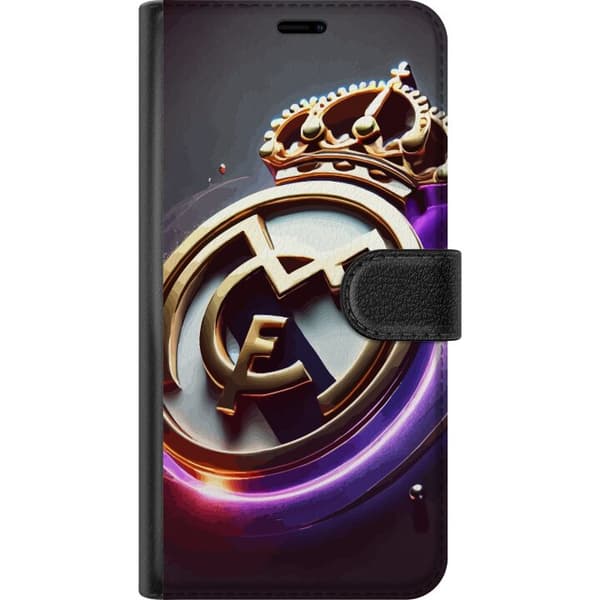 Kompatibelt Plånboksfodral till Apple iPhone 12 Real Madrid CF