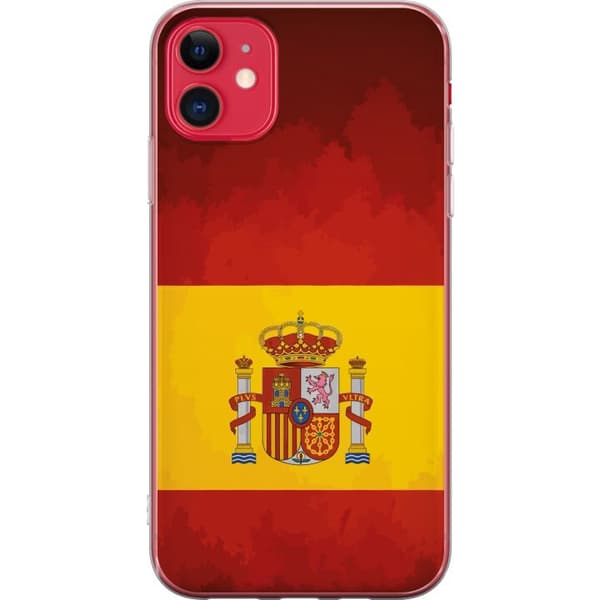 Kompatibelt Mobildeksel til Apple iPhone 11 Flaggdesign med Spanias nasjonale symboler