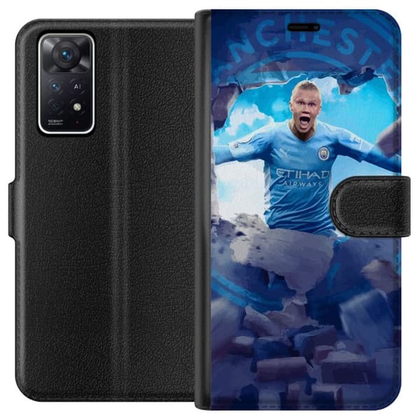 Kompatibelt Plånboksfodral till Xiaomi Redmi Note 11 Pro 5G Erling Haaland