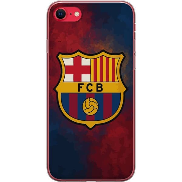Kompatibelt Mobilskal till Apple iPhone SE (2020) Barcelona emblem