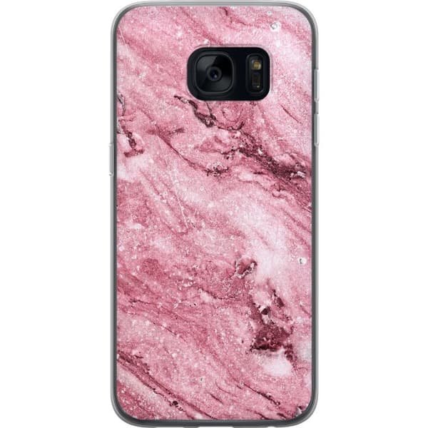 Kompatibelt Mobilskal till Samsung Galaxy S7 Glitter Marble