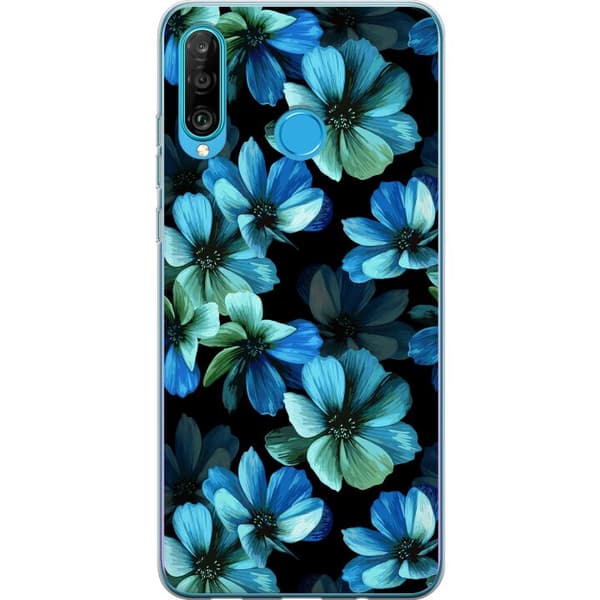 Kompatibel Mobilcover til Huawei P30 lite Blomster