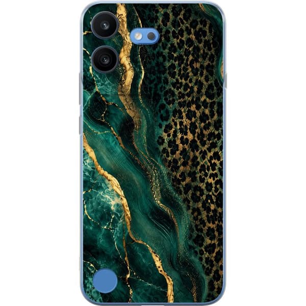 Kompatibelt Mobilskal till Nothing Phone 4b Emerald Leopard