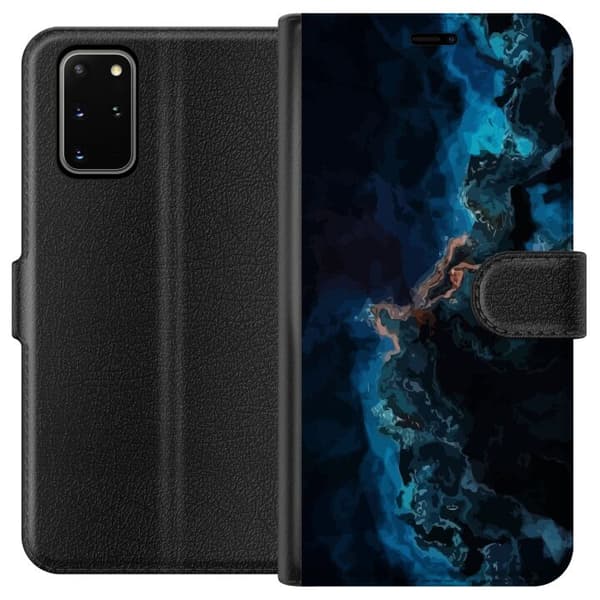 Kompatibelt Plånboksfodral till Samsung Galaxy S20+ Galaxy Marmor