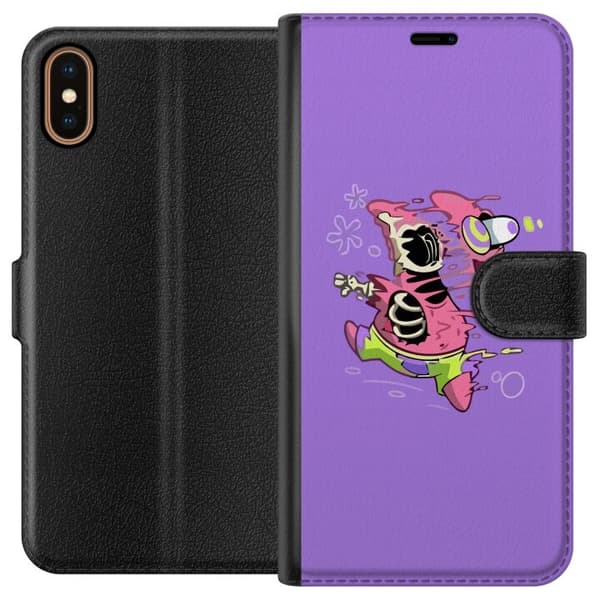 Kompatibel Tegnebogsetui til Apple iPhone XS Smält Patrick