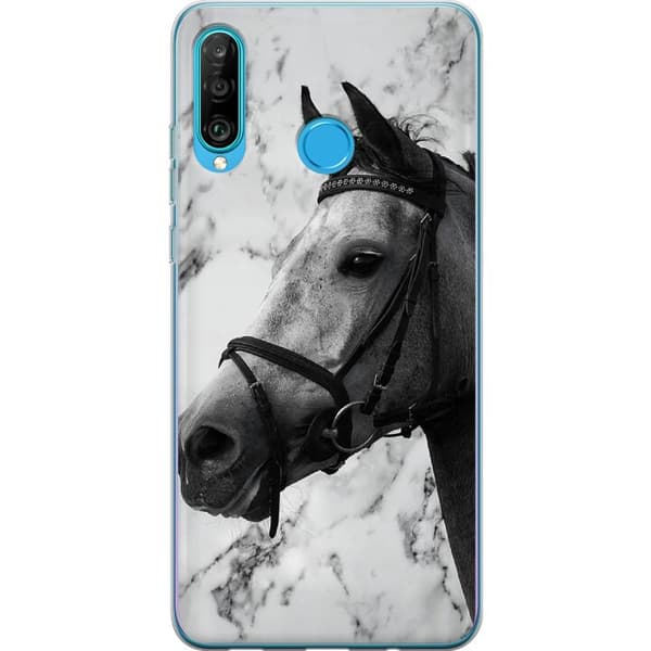 Kompatibelt Mobilskal till Huawei P30 lite Häst