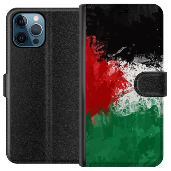Kompatibelt Plånboksfodral till Apple iPhone 12 Pro Palestina