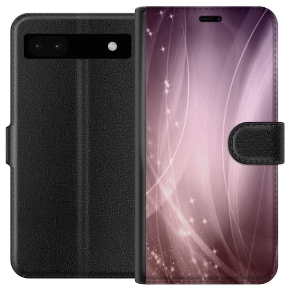 Yhteensopiva Lompakkokotelo Google Pixel 6a Vaaleanpunainen