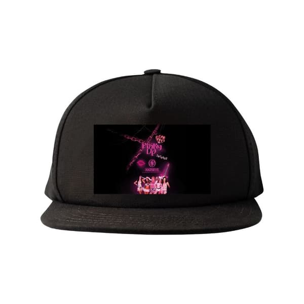 Snapback KATSEYE social collage Svart Vuxen