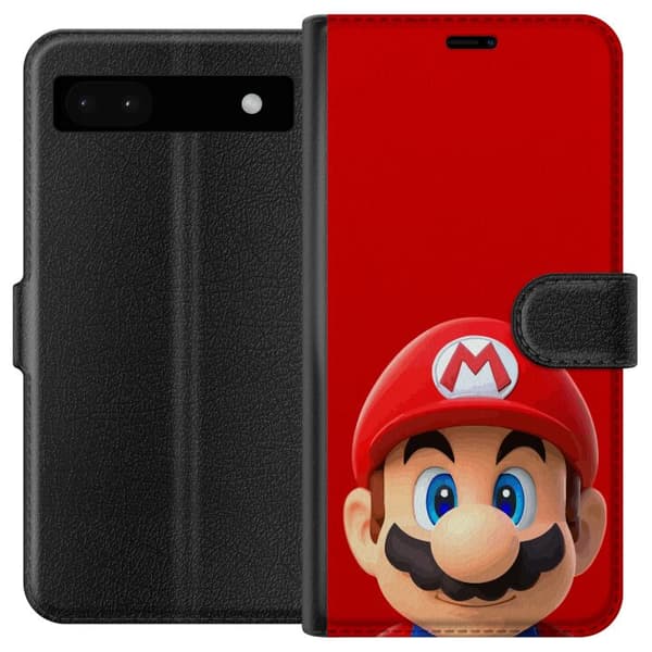 Yhteensopiva Lompakkokotelo Google Pixel 6a Super Mario Bros
