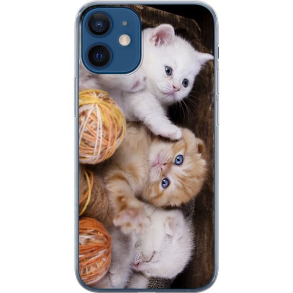 Kompatibelt Mobildeksel til Apple iPhone 12 Katter