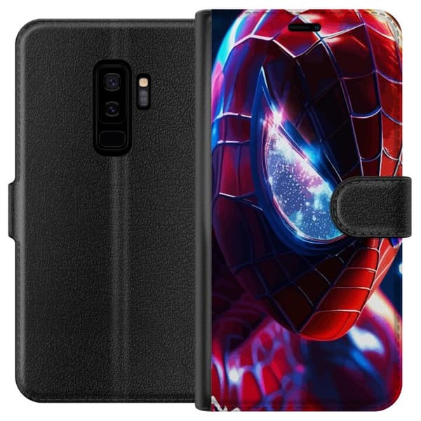 Yhteensopiva Lompakkokotelo Samsung Galaxy S9+ Spiderman