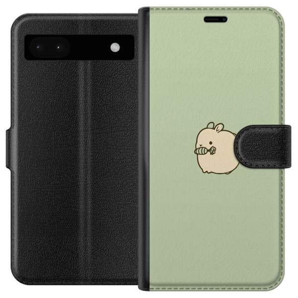 Kompatibel Tegnebogsetui til Google Pixel 6a Bunny