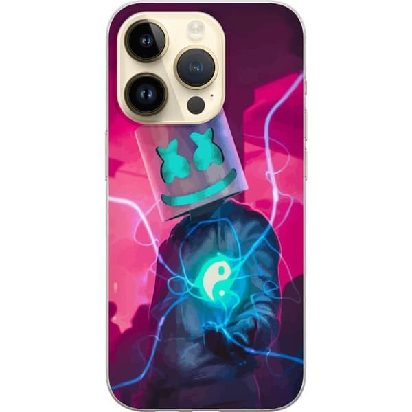 Kompatibelt Mobilskal till Apple iPhone 14 Pro Marshmello Fortnite