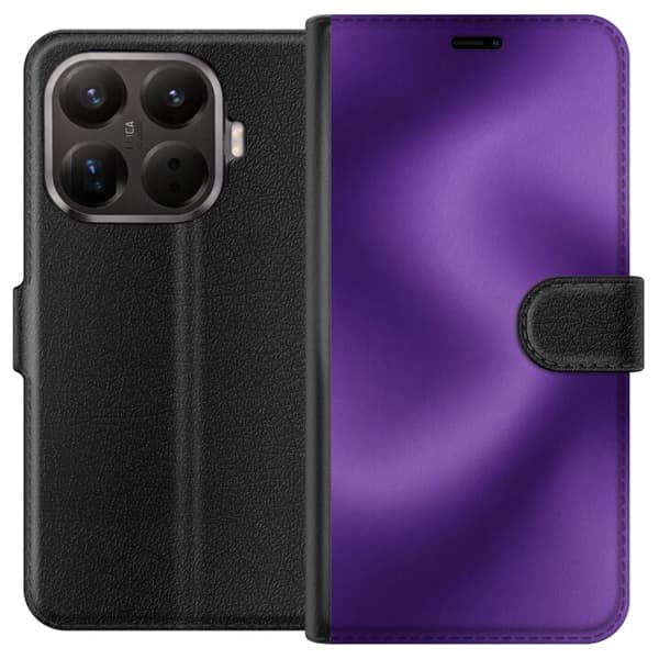 Kompatibel Tegnebogsetui til Xiaomi 15T Lilla bevægelse