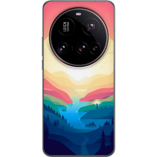 Kompatibelt Mobildeksel til Xiaomi 15 Ultra Rosa horisont