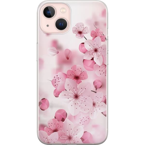 Kompatibelt Mobildeksel til Apple iPhone 13 Kirsebærblomst