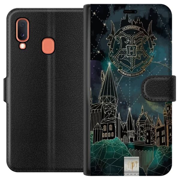 Kompatibelt Lommeboketui til Samsung Galaxy A20e Hogwarts