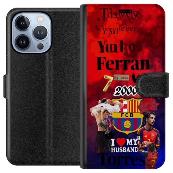 Kompatibel Tegnebogsetui til Apple iPhone 13 Pro Ferran Torres