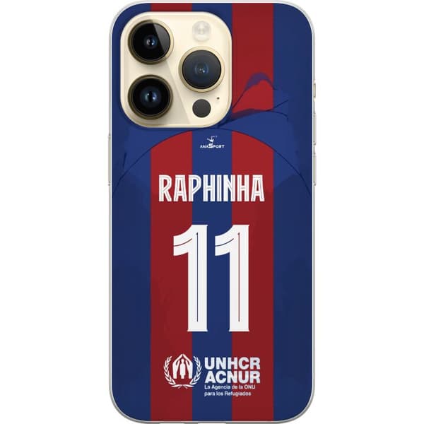 Kompatibelt Mobildeksel til Apple iPhone 15 Pro Fotballinspirert trøye design