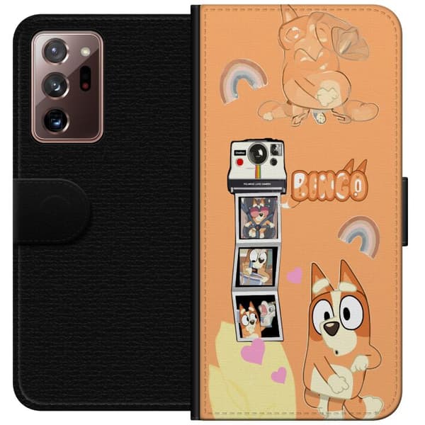 Kompatibelt Lommeboketui til Samsung Galaxy Note20 Ultra Bluey