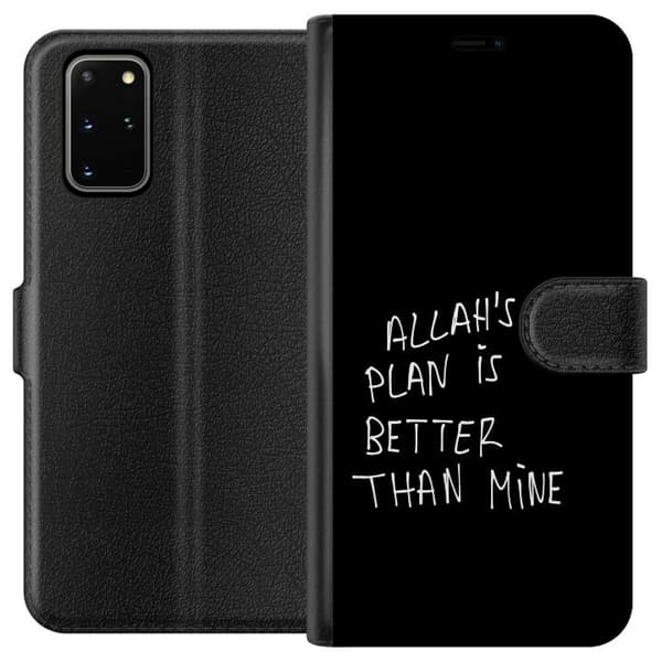 Kompatibelt Plånboksfodral till Samsung Galaxy S20+ Allahs plan är bättre än min