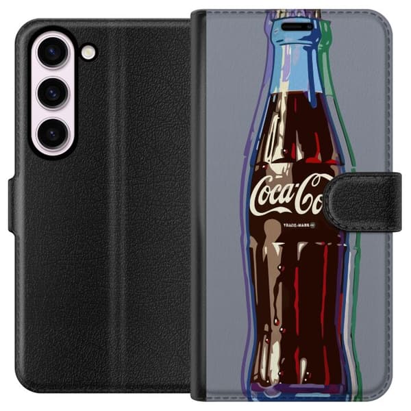 Kompatibel Tegnebogsetui til Samsung Galaxy S23 Coca Cola