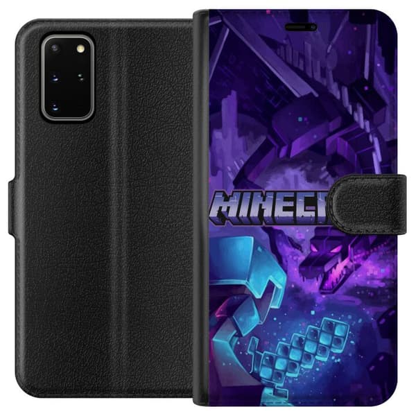 Kompatibelt Plånboksfodral till Samsung Galaxy S20+ Minecraft