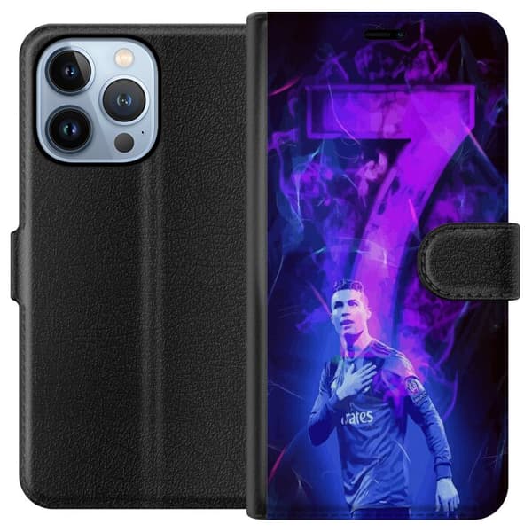 Kompatibel Tegnebogsetui til Apple iPhone 13 Pro Ronaldo 7