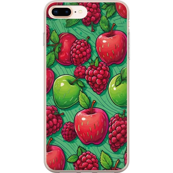 Kompatibelt Mobildeksel til Apple iPhone 7 Plus Saftig frukt motiv med bær