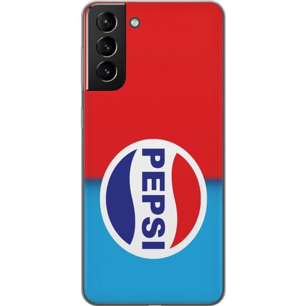 Kompatibelt Mobildeksel til Samsung Galaxy S21+ 5G Ikonisk Pepsi-design