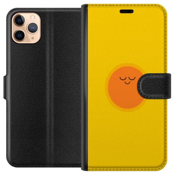 Yhteensopiva Lompakkokotelo Apple iPhone 11 Pro Max Sovande solfigur