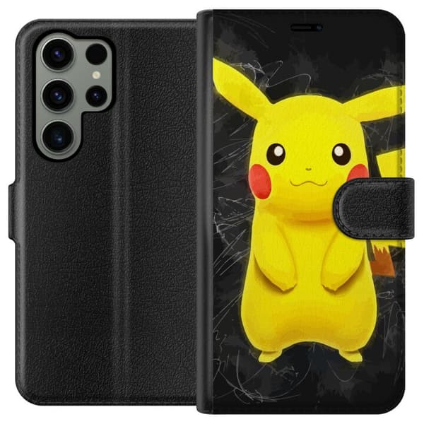 Kompatibel Tegnebogsetui til Samsung Galaxy S23 Ultra Pokemon
