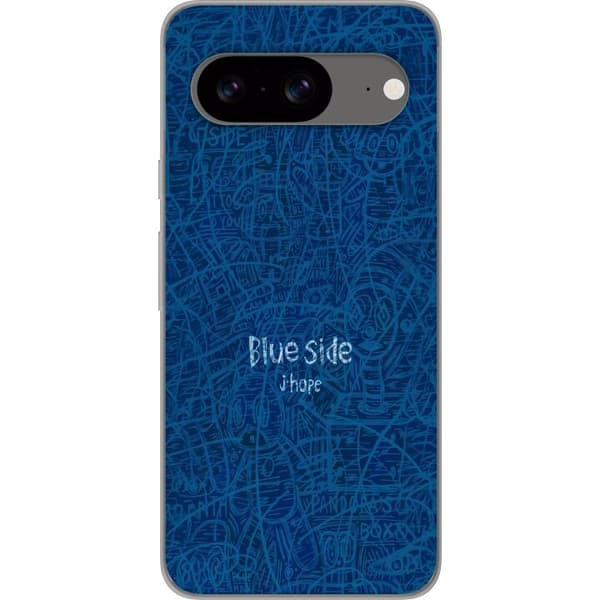 Kompatibelt Mobilskal till Google Pixel 8 Blue Side klotter
