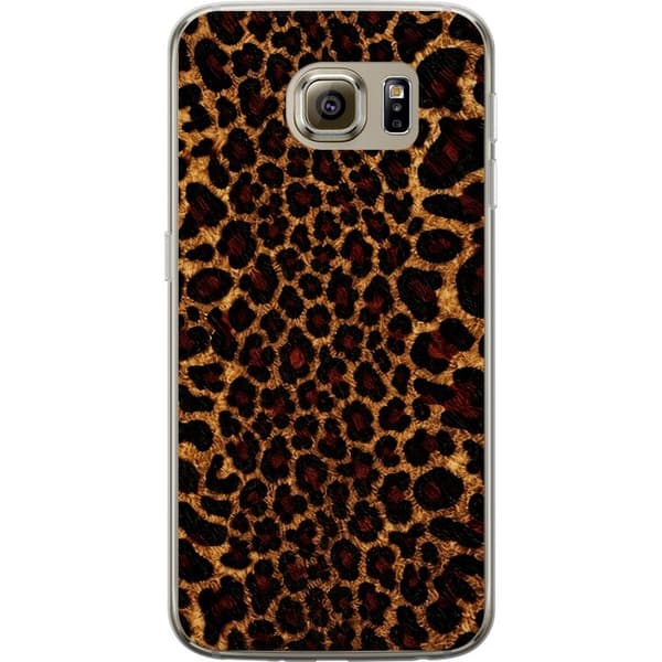 Kompatibelt Mobilskal till Samsung Galaxy S6 Leopard Icon