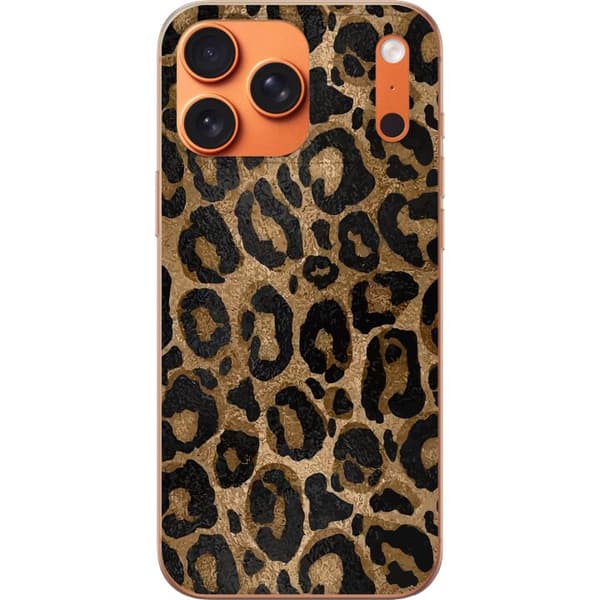Kompatibelt Mobildeksel til Apple iPhone 17 Pro Max Leopard Luxe