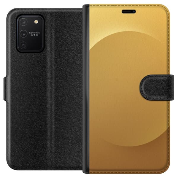 Kompatibelt Lommeboketui til Samsung Galaxy S10 Lite Gull Flekk