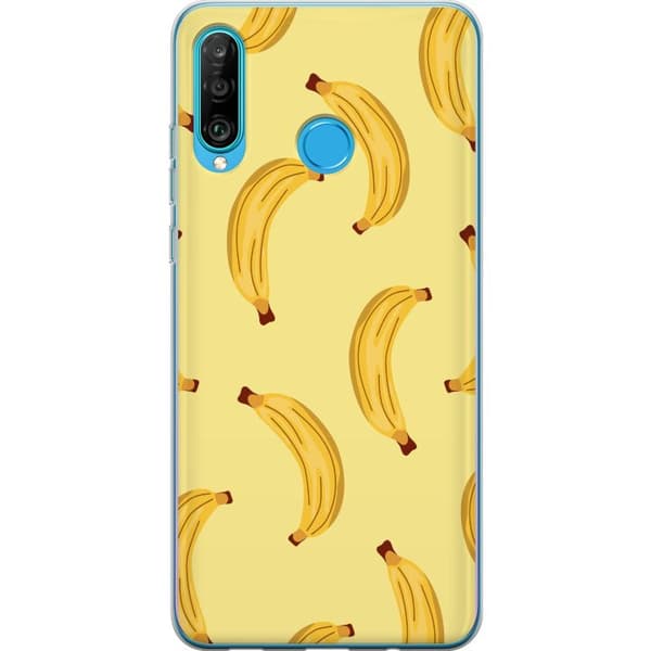 Kompatibelt Mobilskal till Huawei P30 lite Banan