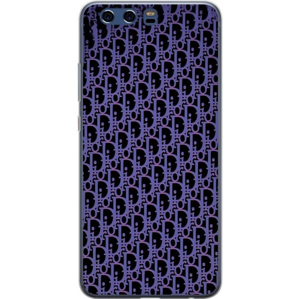 Kompatibelt Mobildeksel til Huawei P10 Moderneluksuriøst monogram i stilrent design