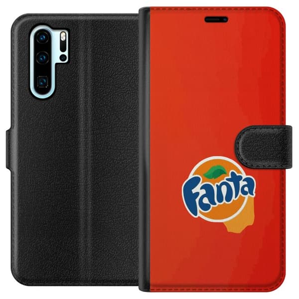 Kompatibel Tegnebogsetui til Huawei P30 Pro Elegant appelsinformation design