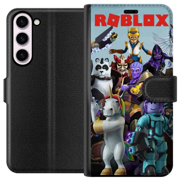 Kompatibel Tegnebogsetui til Samsung Galaxy S23+ Roblox