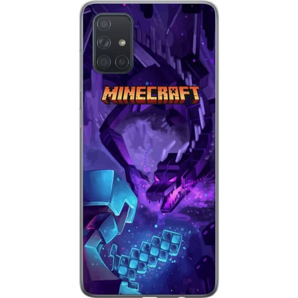 Kompatibelt Mobildeksel til Samsung Galaxy A71 Minecraft