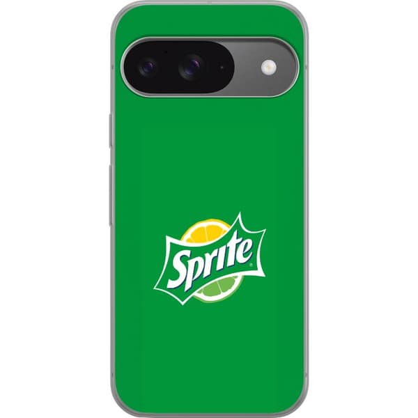 Kompatibelt Mobildeksel til Google Pixel 9 Pro Grønn drikke-inspirert sitrusdesign