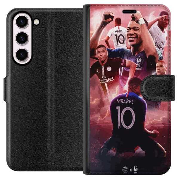 Kompatibelt Plånboksfodral till Samsung Galaxy S23+ Kylian Mbappé